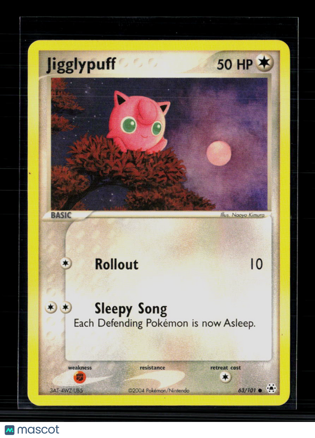 Pokemon 2004 EX FireRed & LeafGreen Jigglypuff #63/101
