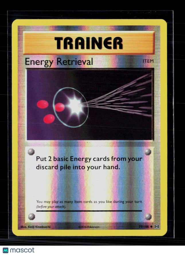 Pokemon 2016 Evolutions Energy Retrieval #77/108