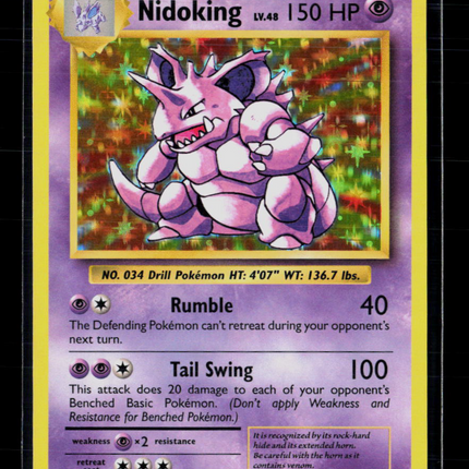 Pokemon 2016 Evolutions Nidoking #45/108