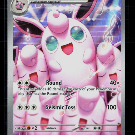 Pokemon 2025 Scarlet & Violet Phantasmal Flames Wigglytuff #105/94
