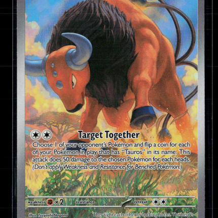 Pokemon 2026 Mega Evolution – Chaos Rising Tauros #96/86