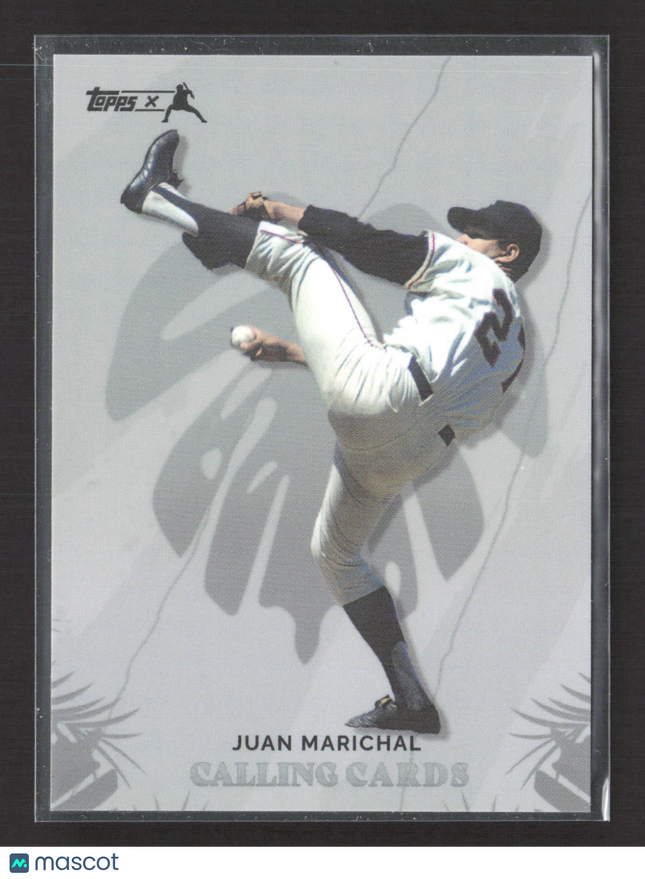 2022 Topps X Calling Cards Juan Marichal #67 19/99