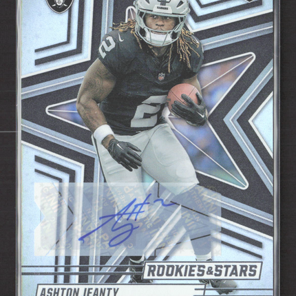2025 Panini Rookies & Stars Ashton Jeanty #106 RC Auto