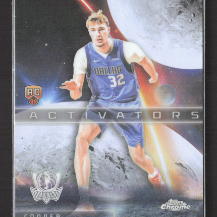 2025 Topps Chrome Activators Cooper Flagg #AC-11 Refractor RC