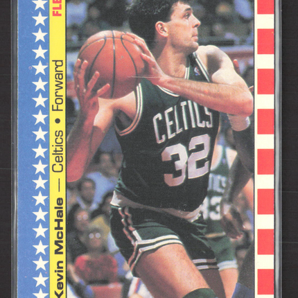 1987 Fleer Kevin McHale #5 OF 11