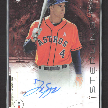 2014 Bowman Sterling George Springer #BSRA-GS RC Auto /75
