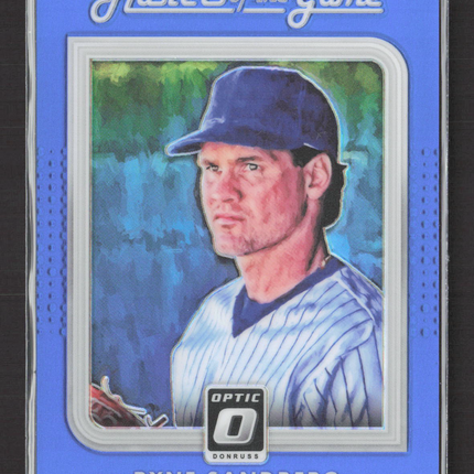 2016 Donruss Optic Masters of the Game Ryne Sandberg #MG11 Blue 108/149