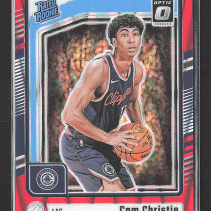 2025 Panini Donruss Optic Cam Christie #284 Red 001 / 149