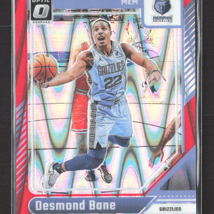 2025 Panini Donruss Optic Prizm Desmond Bane #75 Red Wave /149