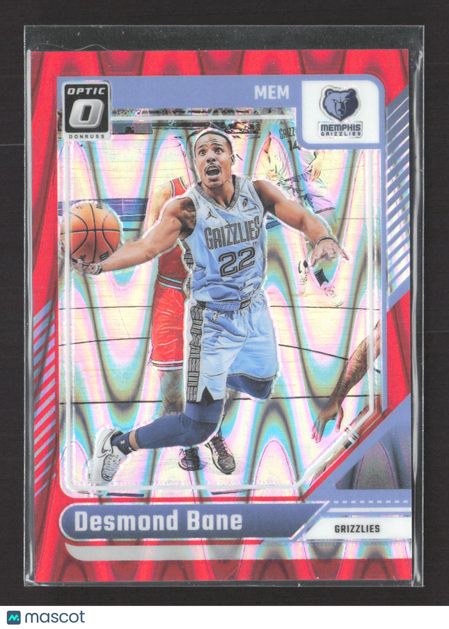 2025 Panini Donruss Optic Prizm Desmond Bane #75 Red Wave /149