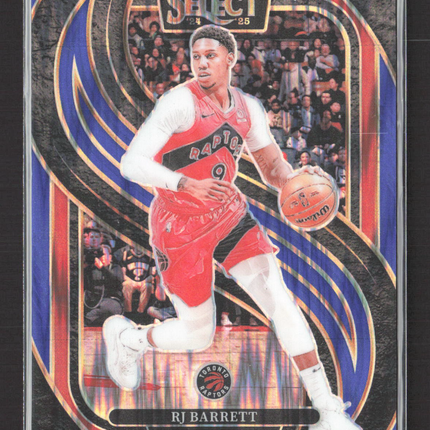 2025 Panini Select Prizm Premier Level RJ Barrett #109 28/99
