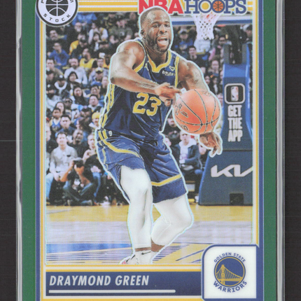 2024 Panini NBA Hoops Premium Stock Draymond Green #78 Green /75