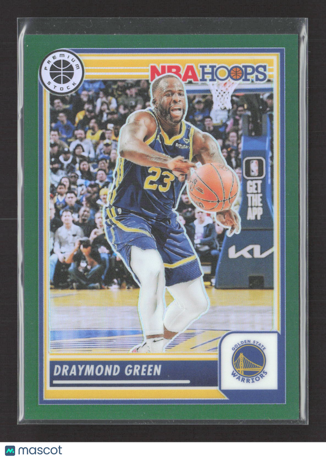2024 Panini NBA Hoops Premium Stock Draymond Green #78 Green /75
