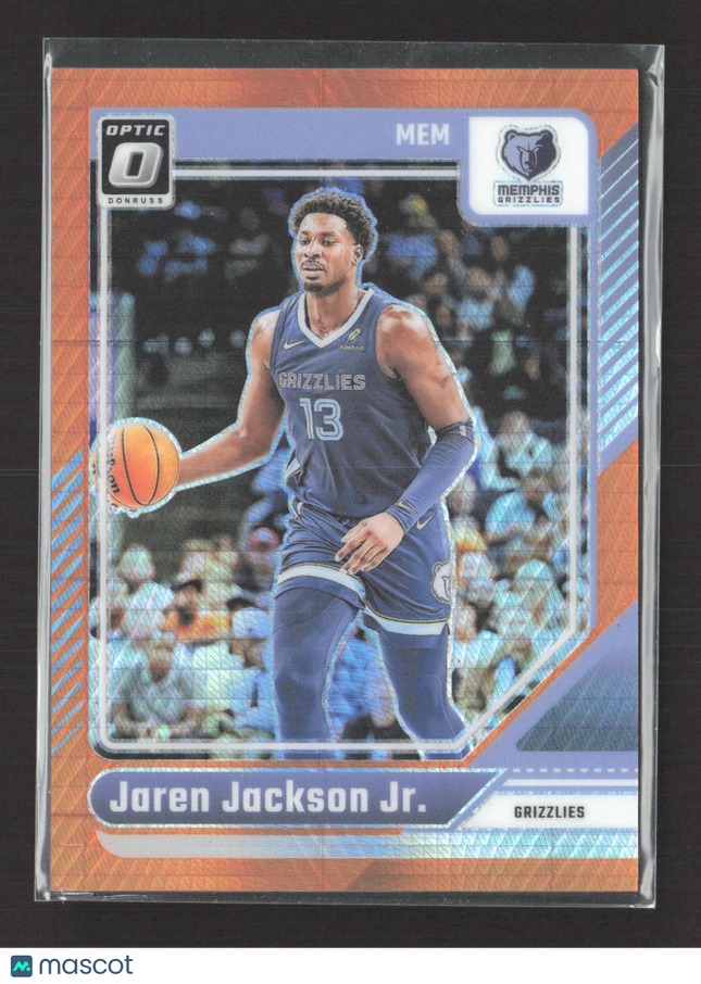 2025 Panini Donruss Optic Prizm Jaren Jackson Jr. #205 Orange /299