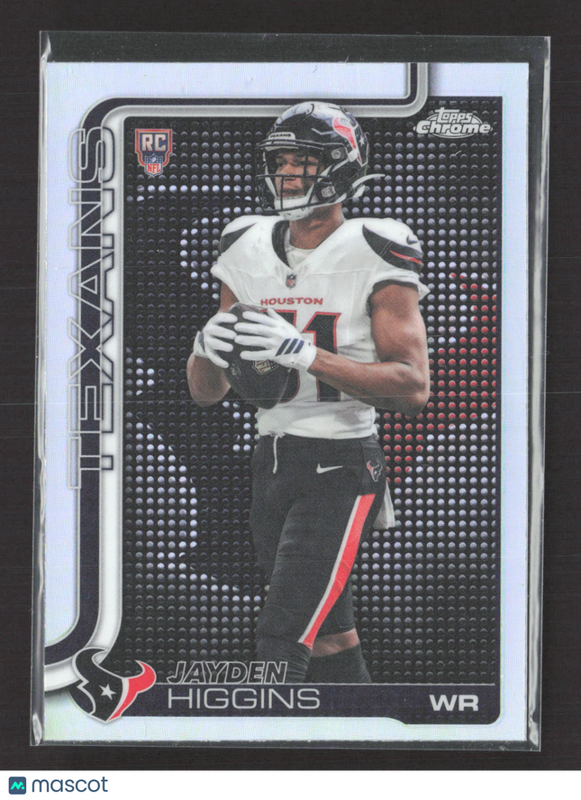 2025 Topps Chrome Jayden Higgins #343 RC Light Board