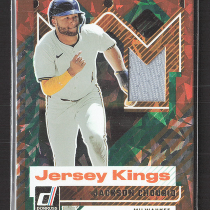 2025 Panini Donruss Baseball Jersey Kings Jackson Chourio #JK-JC Jersey