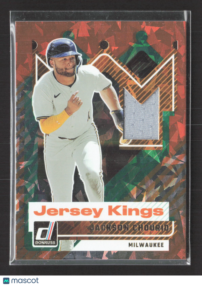 2025 Panini Donruss Baseball Jersey Kings Jackson Chourio #JK-JC Jersey