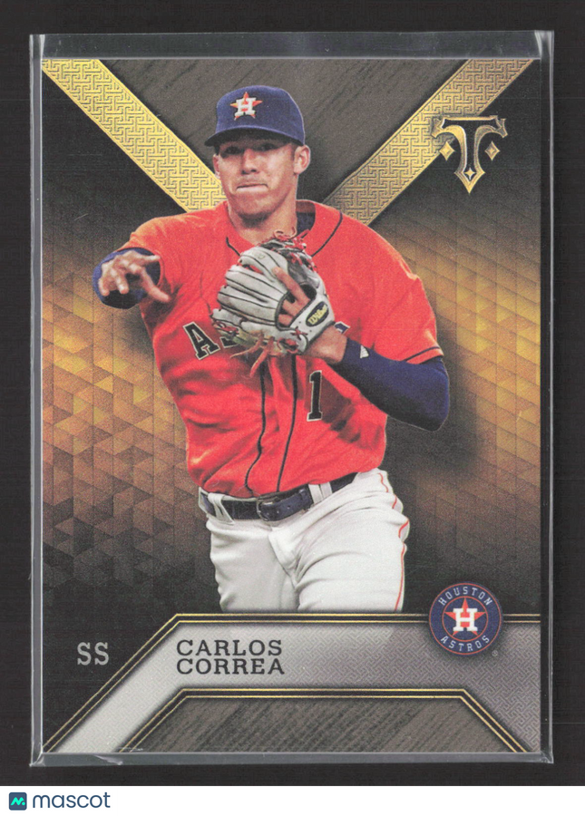 2016 Topps Triple Threads Carlos Correa #93