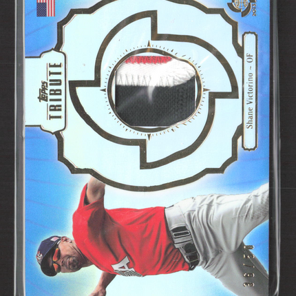 2013 Topps Tribute World Baseball Classic Shane Victorino #WPP-SV Patch /50