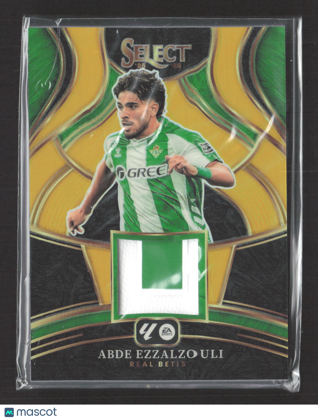 2025 Panini Select La Liga Prizm Abde Ezzalzouli #SM-AE Gold Patch /10