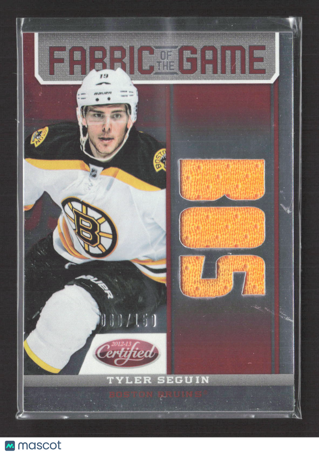 2012 Panini Certified Fabric of the Game Tyler Seguin #FOG-TS Jersey /150