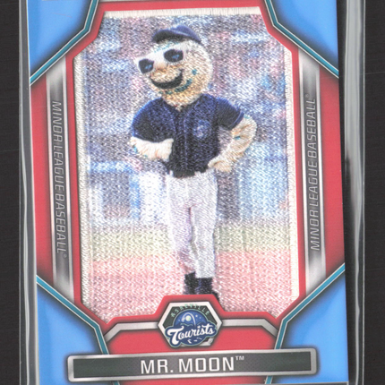 2015 Topps Pro Debut Mr. Moon #MLM-2 Mascot Patch Card Red /5