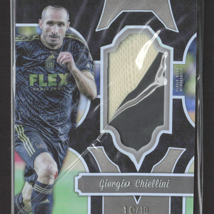 2024 Topps Finest Major League Soccer Giorgio Chiellini #FF-GC 10/10 Black Patch