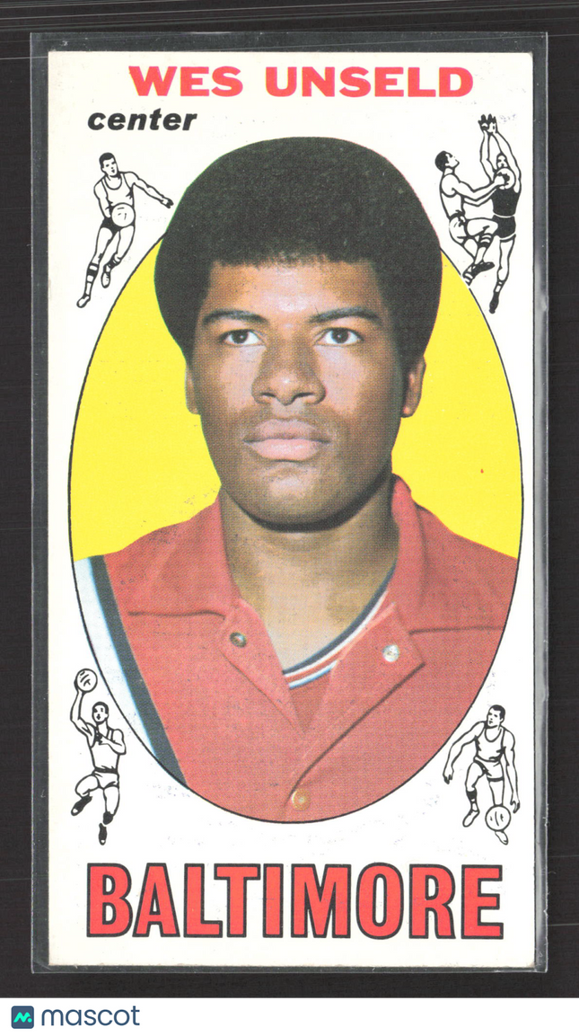 1969 Topps Wes Unseld #56