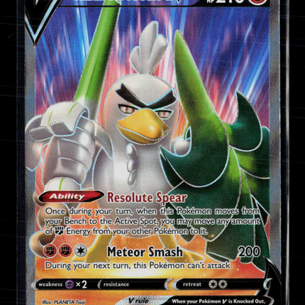 Pokemon 2020 Vivid Voltage Galarian Sirfetch'd V #174/185