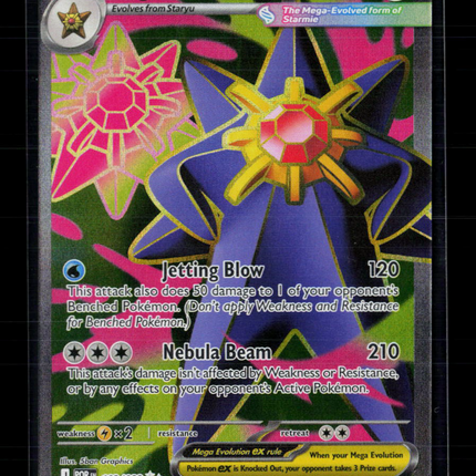Pokemon Mega Starmie EX #102/88