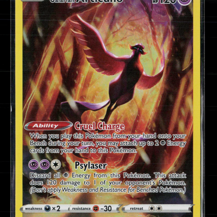 Pokemon 2023 Crown Zenith Galarian Articuno #SWSH282