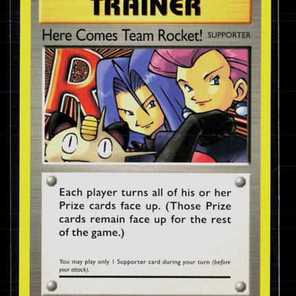 Pokemon 2016 Evolutions Here Comes Team Rocket! SR #113/108