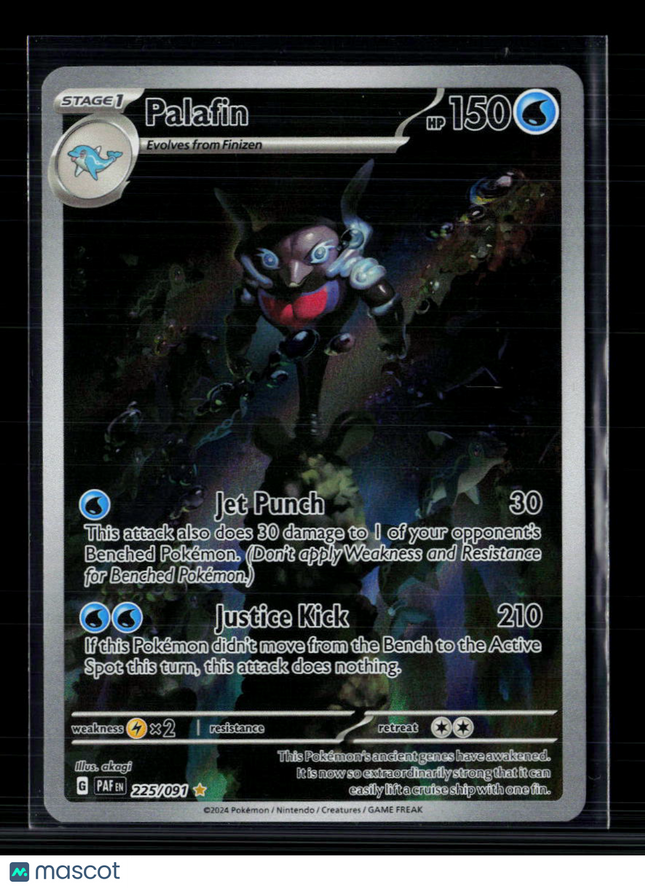 Pokemon 2024 Paldean Fates Palafin #225/91