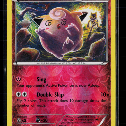 Pokemon 2016 BREAKpoint Clefairy #81/122 Reverse Foil