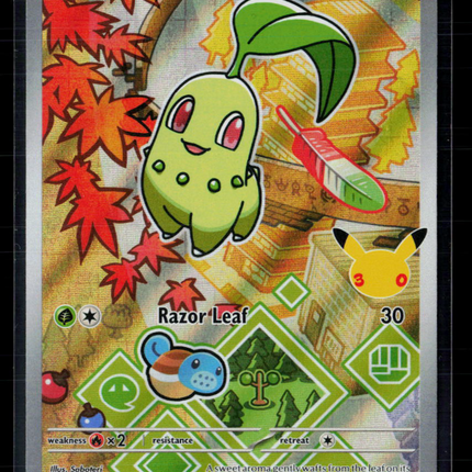 Pokemon 2026 Mega Evolution – Perfect Order Chikorita #046