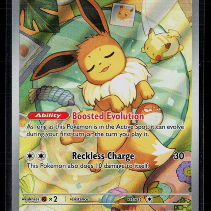 Pokemon 2025 Prismatic Evolutions Eevee #SVP EN 173