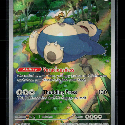 Pokemon 2023 Scarlet & Violet Snorlax #SVP EN 051
