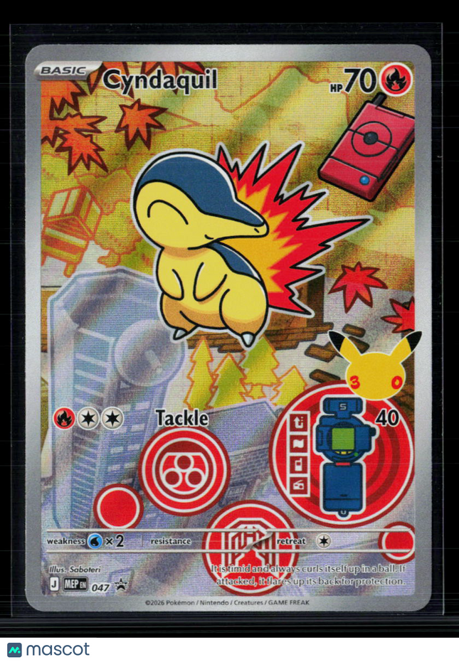 Pokemon 2026 Mega Evolution – Perfect Order Cyndaquil #047