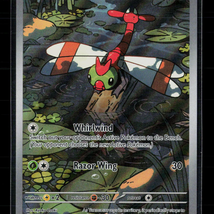 Pokemon 2025 Destined Rivals Yanma #183/182