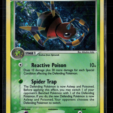 Pokemon 2005 EX Unseen Forces Ariados #2/115
