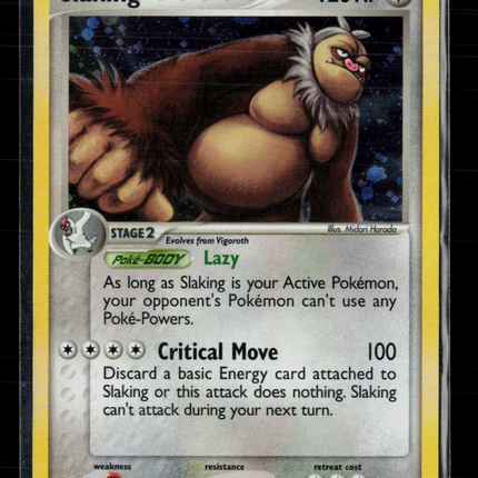 Pokemon 2007 EX Power Keepers Slaking #13/108