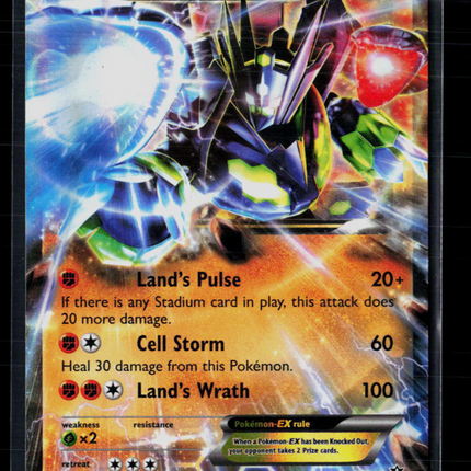 Pokemon 2016 Fates Collide Zygarde EX #54/124