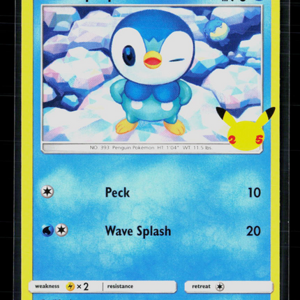 Pokemon 2021 Celebrations Piplup #20/25