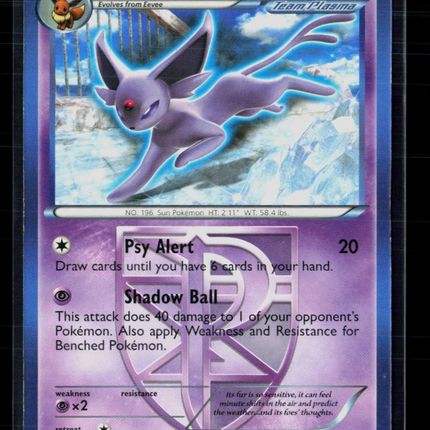 Pokemon 2013 Plasma Freeze Espeon #48/116