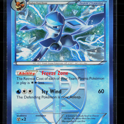 Pokemon 2013 Plasma Freeze Glaceon #23/116
