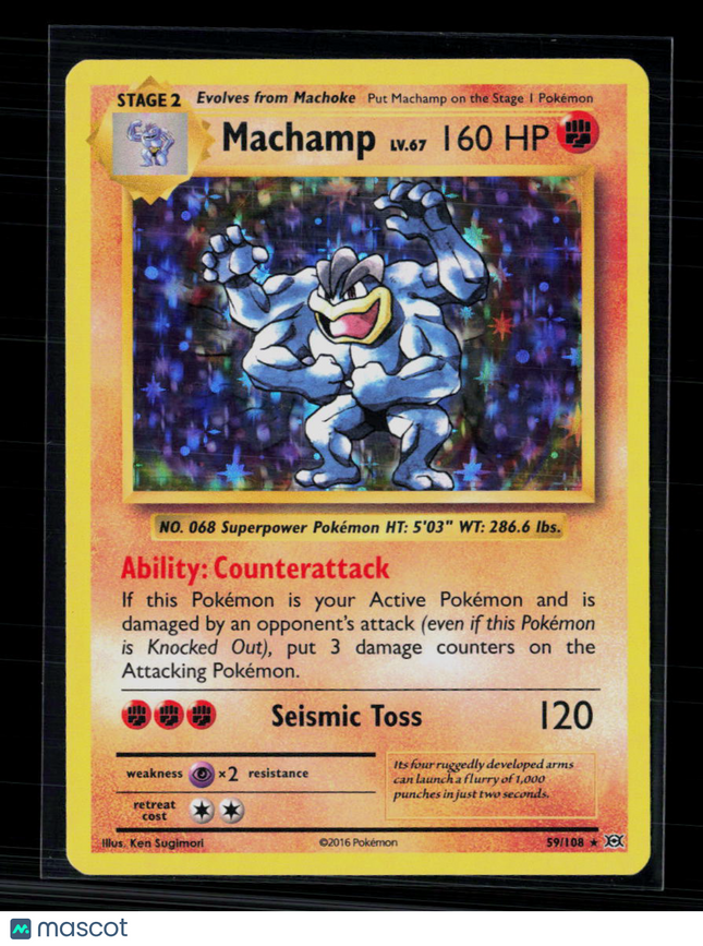 Pokemon 2016 Evolutions Machamp #59/108