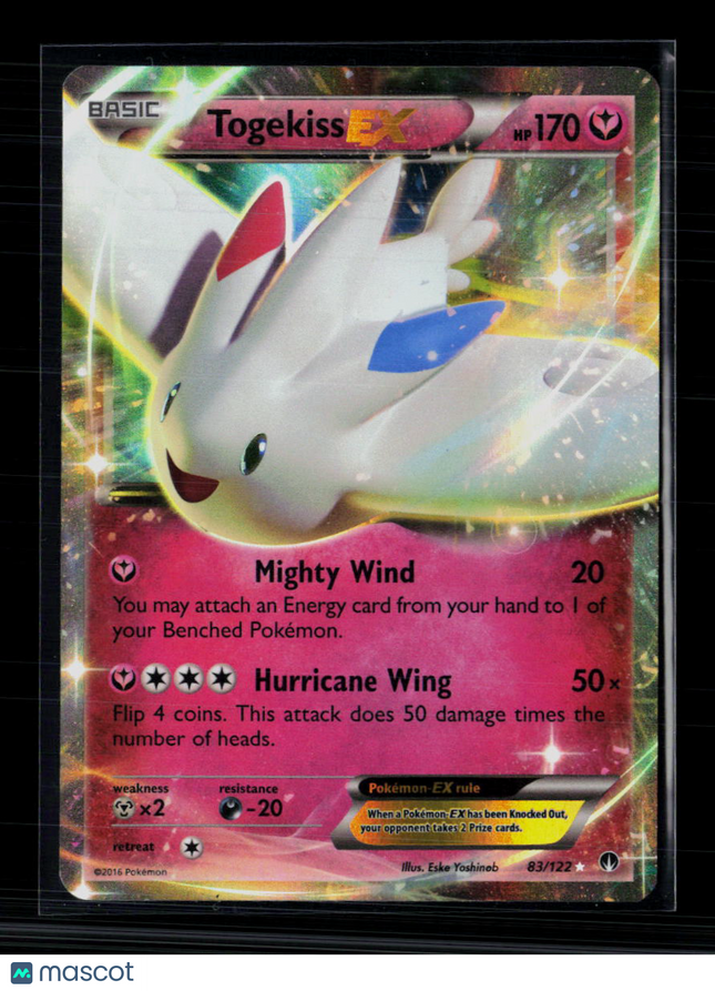 Pokemon 2016 BREAKpoint Togekiss EX #83/122