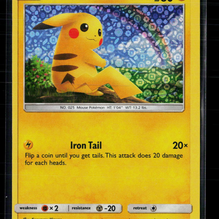 Pokemon 2017 Shining Legends Pikachu #28/73 General Mills