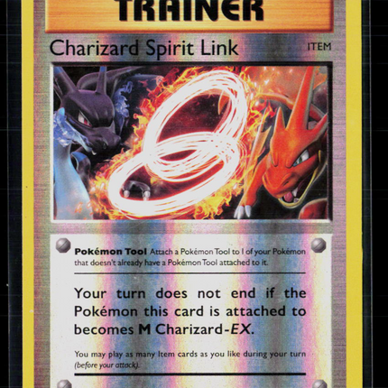 Pokemon 2016 Evolutions Charizard Spirit Link #75/108 Reverse Foil