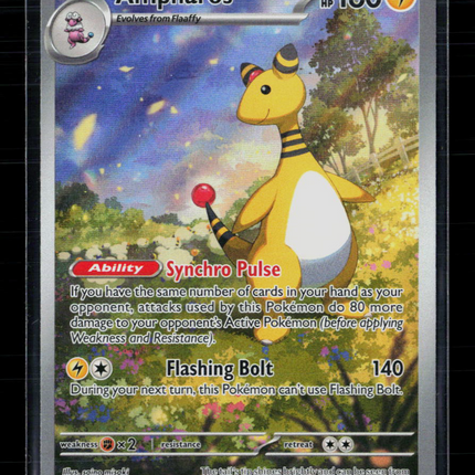 Pokemon 2025 Black Bolt Ampharos #90/86